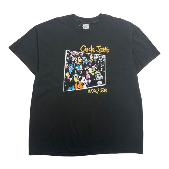 2000s Circle Jerks Group Sex Album Art Tee XL - Picture 1 of 5